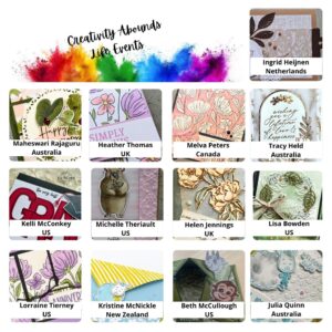 Life Events - March 2026 – Tutorial PDF – Creativity Abounds Design Team