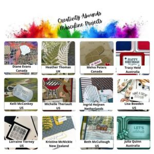 Masculine Card - May 2026 – Tutorial PDF – Creativity Abounds Design Team